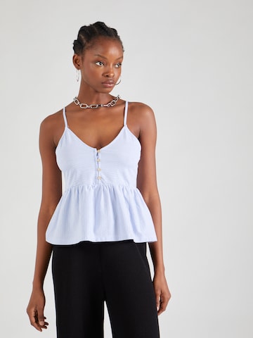 ABOUT YOU Top 'Hanni' in Blauw: voorkant