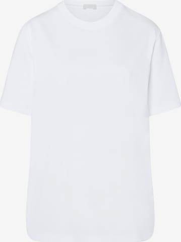 T-shirt 'Natural' Hanro en blanc : devant