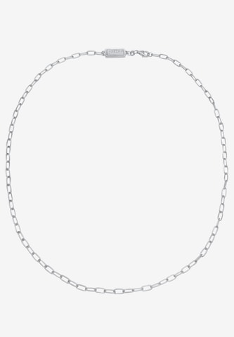 KUZZOI Halskette Basic Kette in Silber