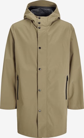 Veste fonctionnelle JACK & JONES en vert : devant