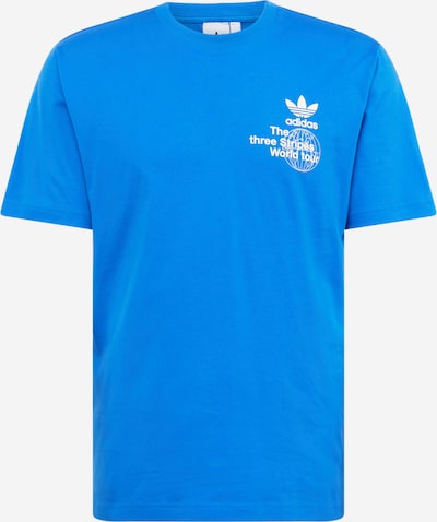 Tricou ADIDAS ORIGINALS pe albastru / alb, Vizualizare produs