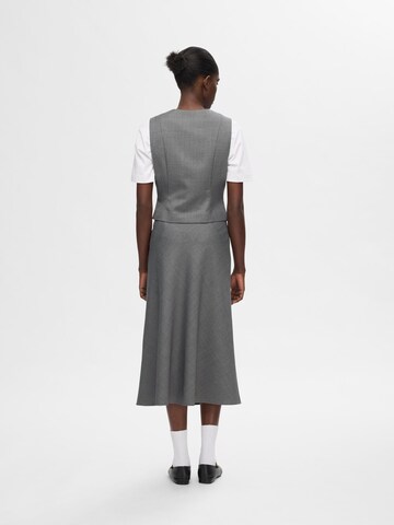 SELECTED Weste in Grau