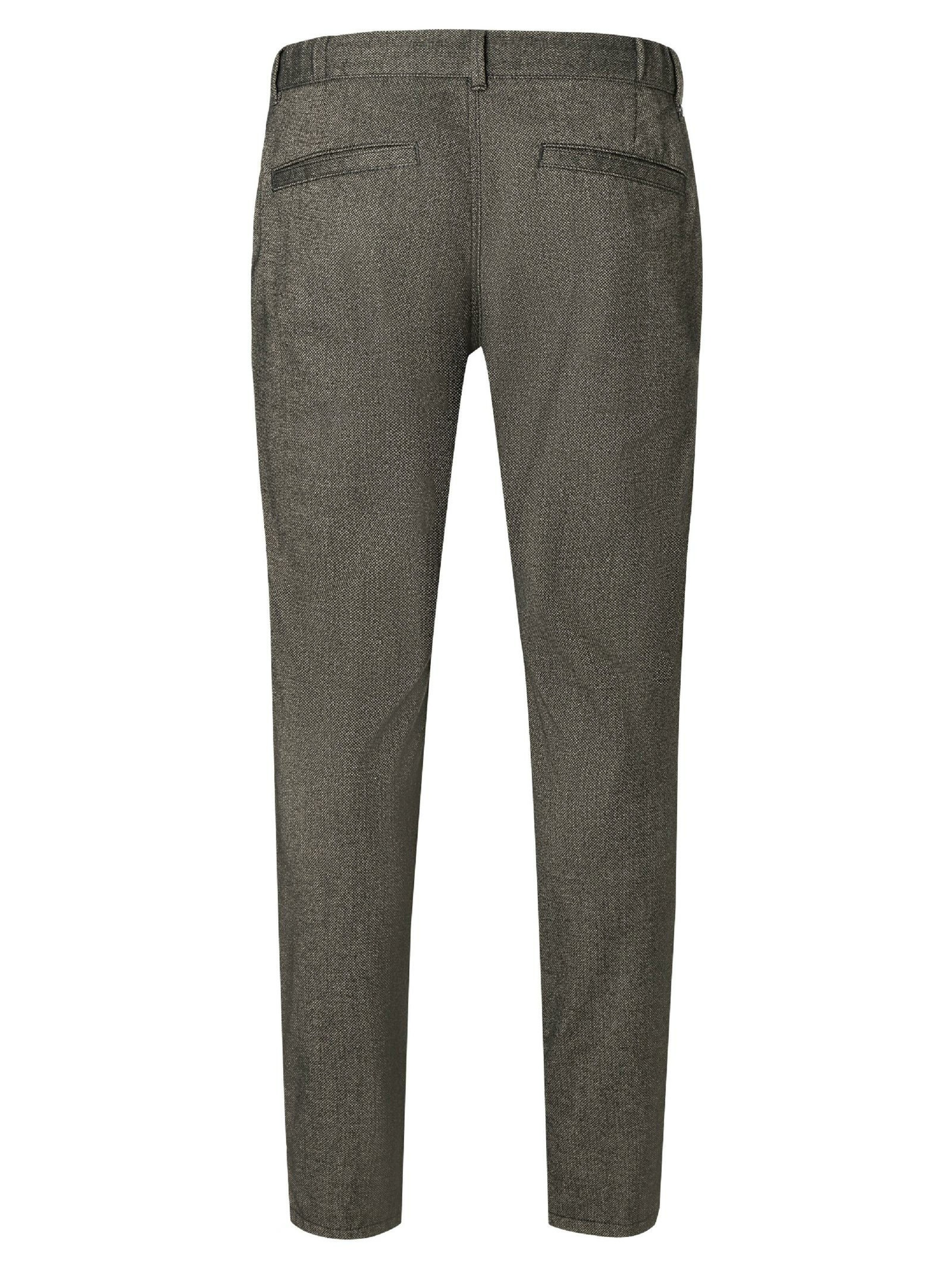 TIMEZONE Slimfit Bundfaltenhose 'Charly' in Grau