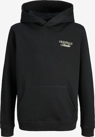 Sweat 'JORNORREBRO' Jack & Jones Junior en noir : devant