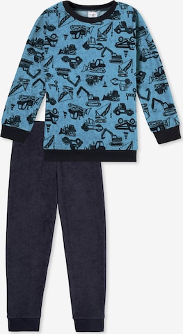 SCHIESSER - Pijama en azul: frente