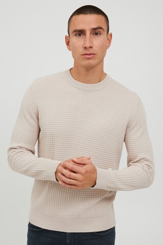 Casual Friday Sweater 'Karlo' in Beige: front