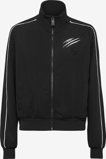 Plein Sport Casaco em moletão em XXXL em preto / branco, Vista do artigo
