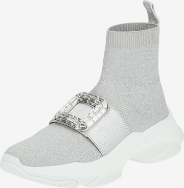 STEVE MADDEN High-Top Sneakers in Grey: front