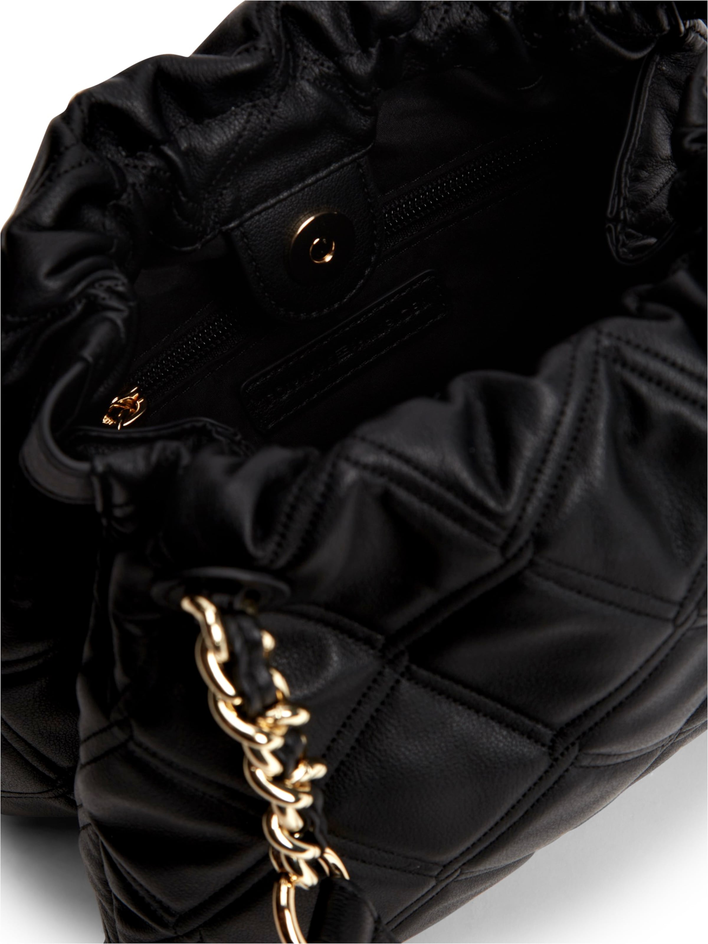 TOMMY HILFIGER Skuldertaske i sort