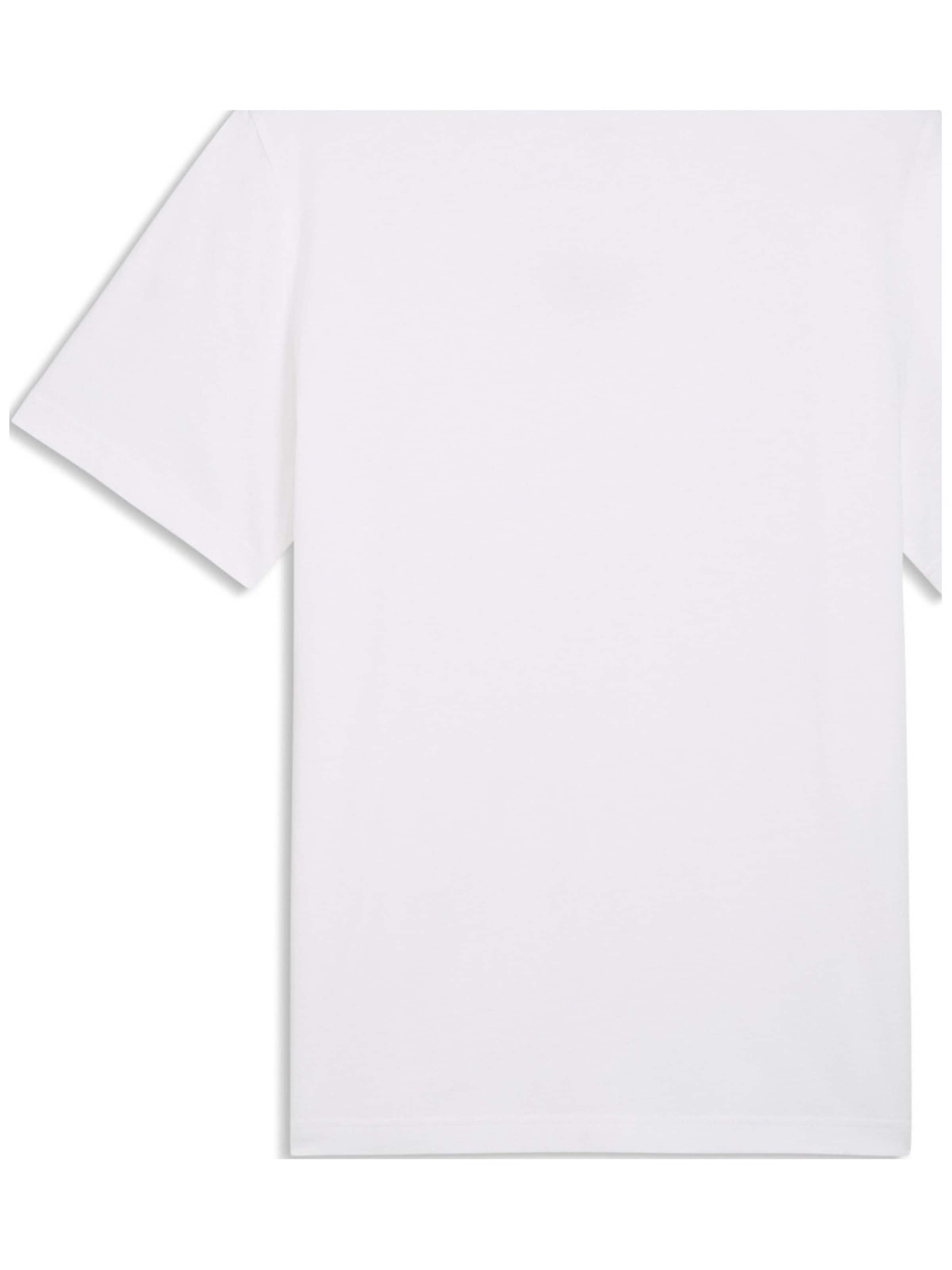 PUMA Shirt 'Puma Ess Small No.1 Logo Centered Tee' in Wit