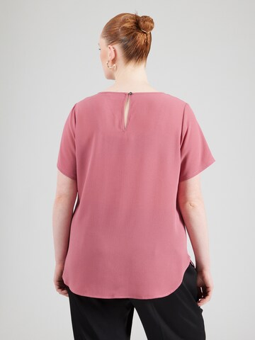 Camicia da donna 'CARVica' di ONLY Carmakoma in rosa