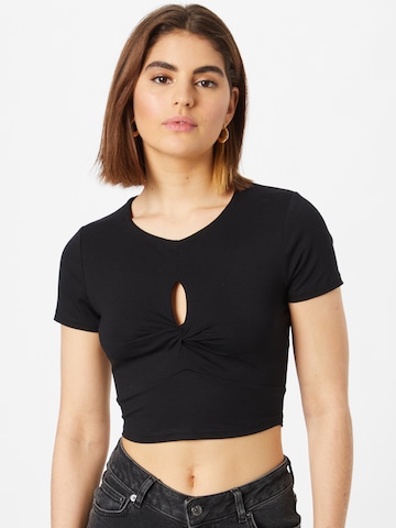 ABOUT YOU Shirt 'ISLEEN' in Schwarz: predná strana