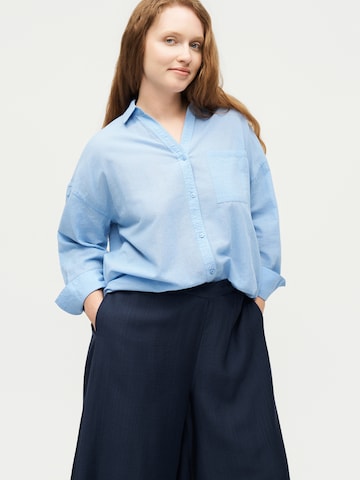 ONLY Carmakoma Wide leg Pants 'CARJoanna' in Blue