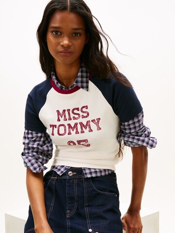 T-shirt Tommy Jeans en blanc