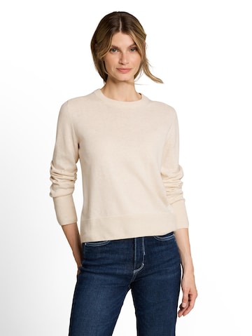 smėlio TOM TAILOR Megztinis: priekis