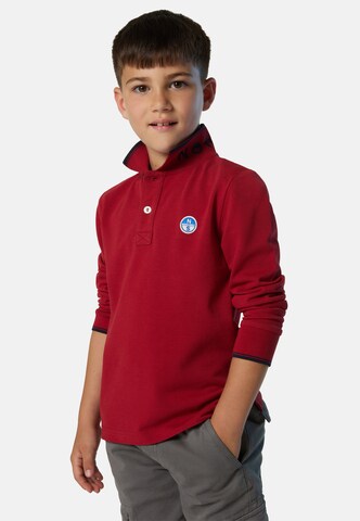 North Sails Poloshirt in Rot