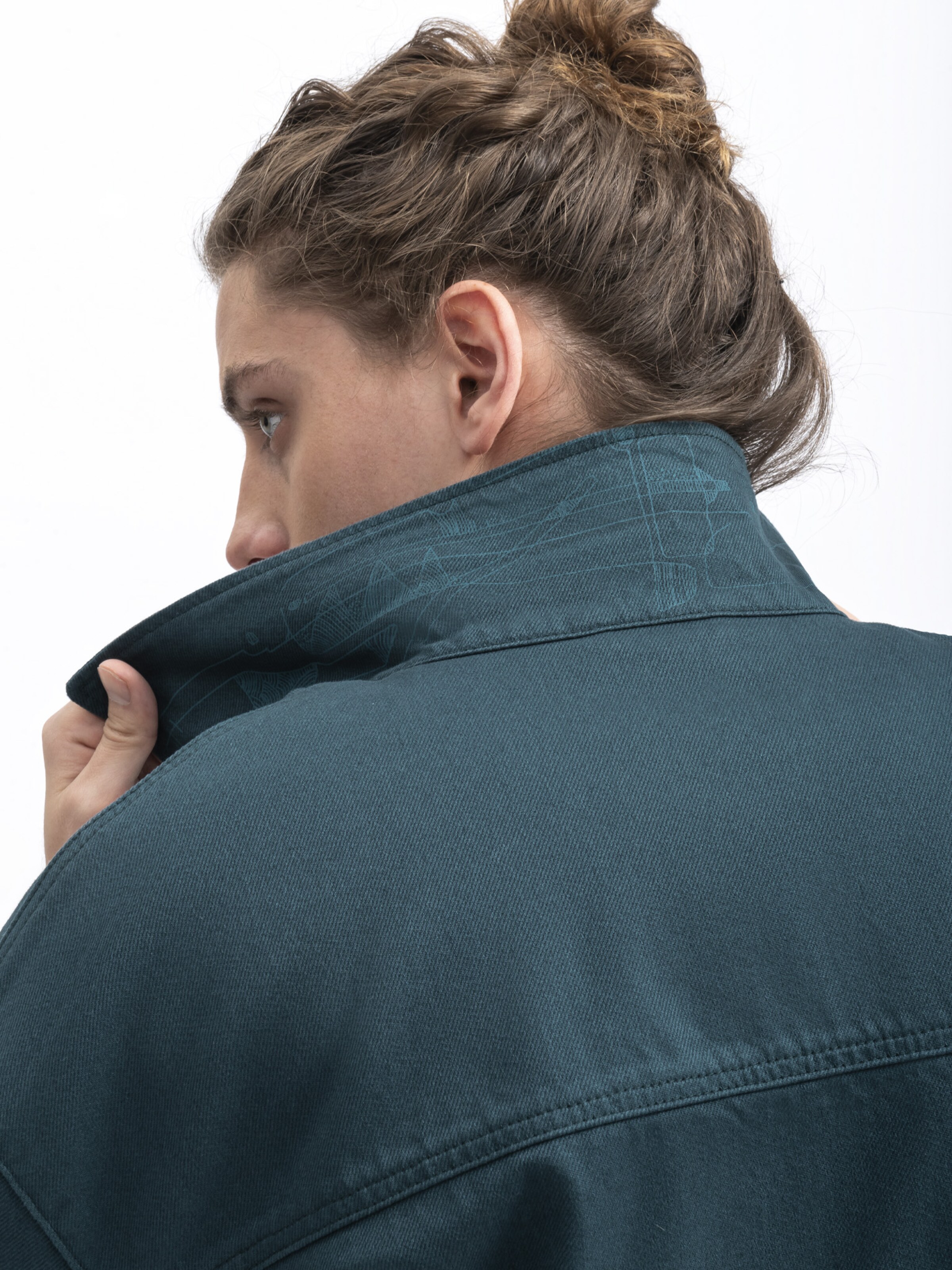 Kaft Between-Season Jacket 'Creapus' in Blue