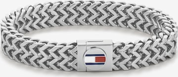 Bracelet 'CASUAL' TOMMY HILFIGER en argent : devant