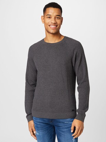 HUGO Red Sweater 'Sribon' in Grey: front