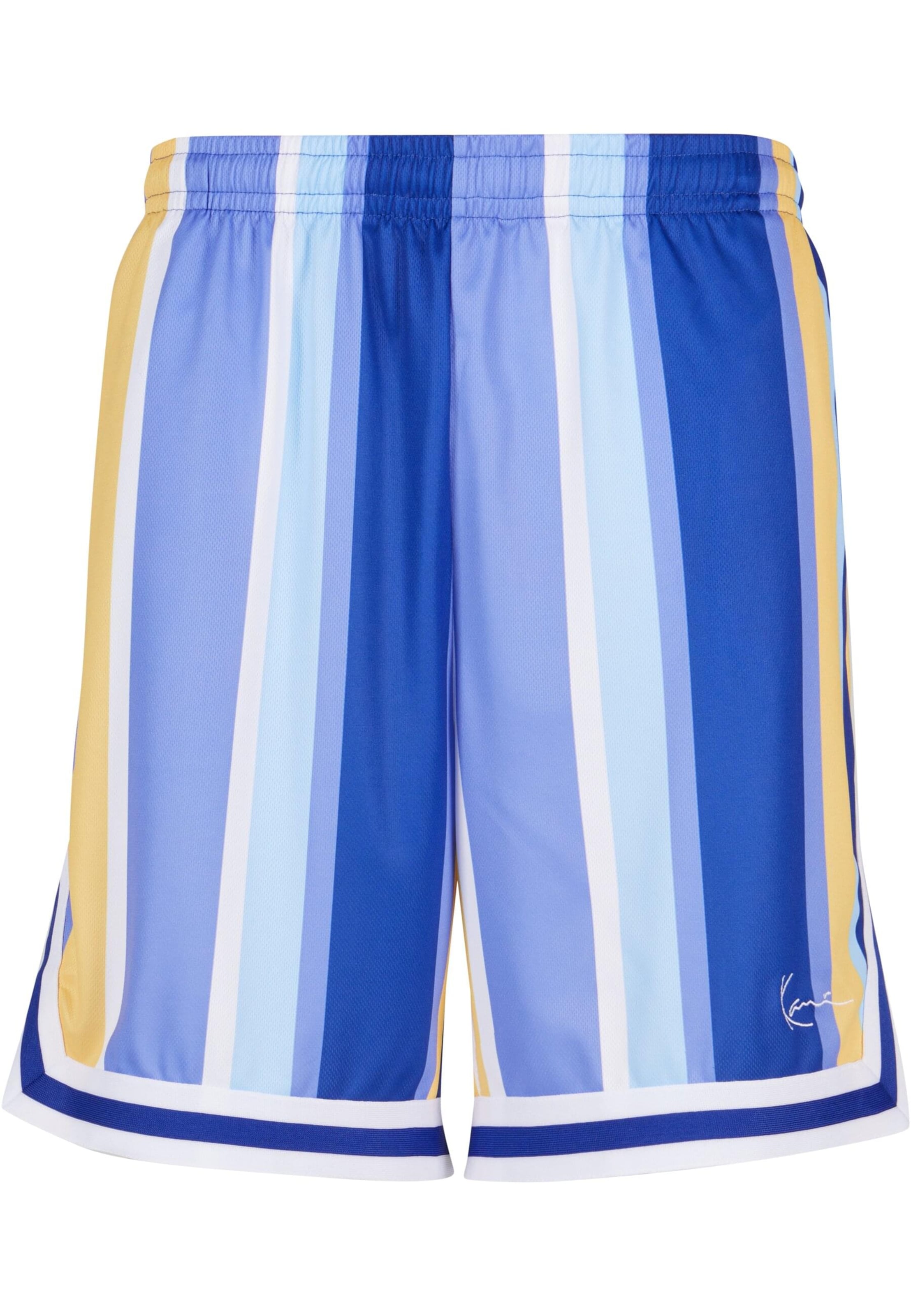 Karl Kani Regular Shorts in Blau: Vorderseite