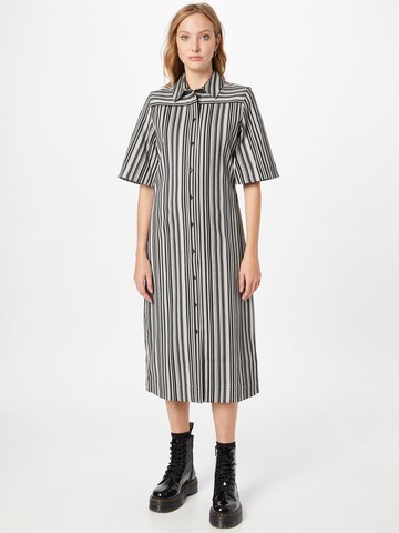 Robe-chemise Samsøe Samsøe en noir : devant