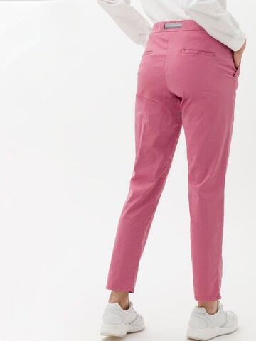 BRAX Regular Chino Pants 'Mel' in Pink