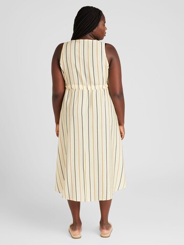 ABOUT YOU Curvy Dress 'Lina' in Yellow