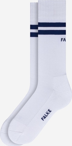 FALKE Athletic Socks 'Dynamic' in White: front