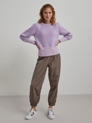 PIECES Pullover 'Hayan' in Lila