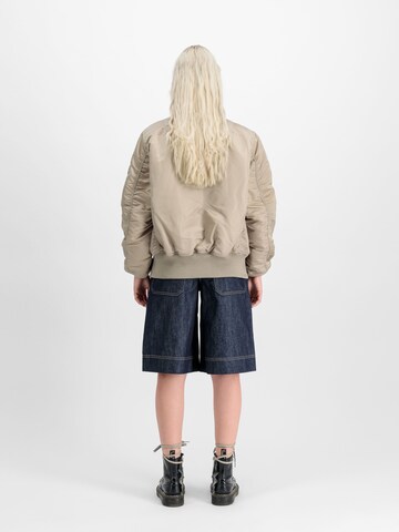 ALPHA INDUSTRIES Between-Season Jacket 'MA-1 Heritage' in Beige