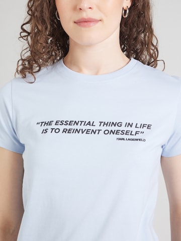 Karl Lagerfeld Μπλουζάκι σε μπλε
