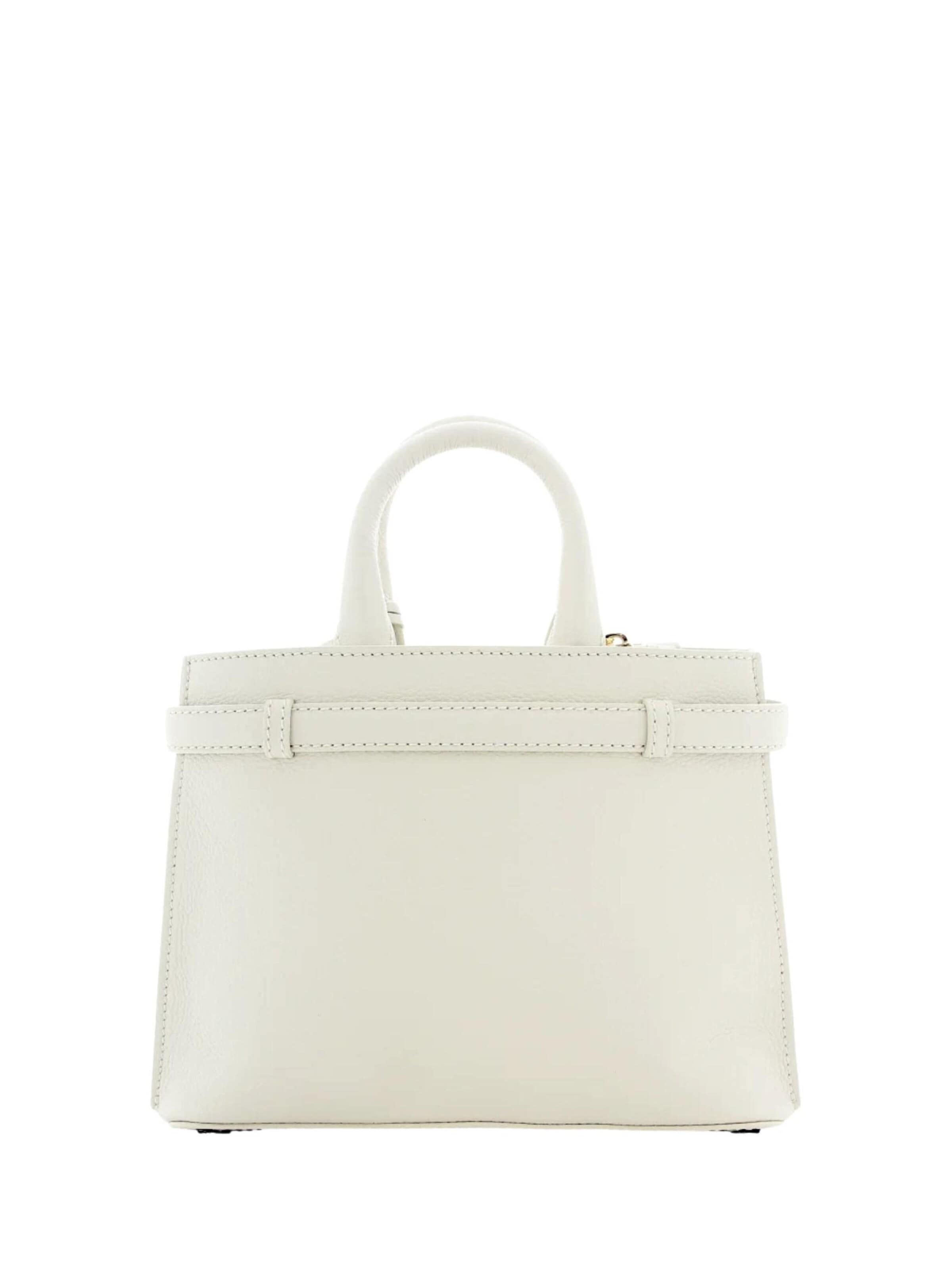 Lancel - Bolso de mano 'Sac Ã  Main LANCEL Faubourg S Neige A1352734TU' en blanco