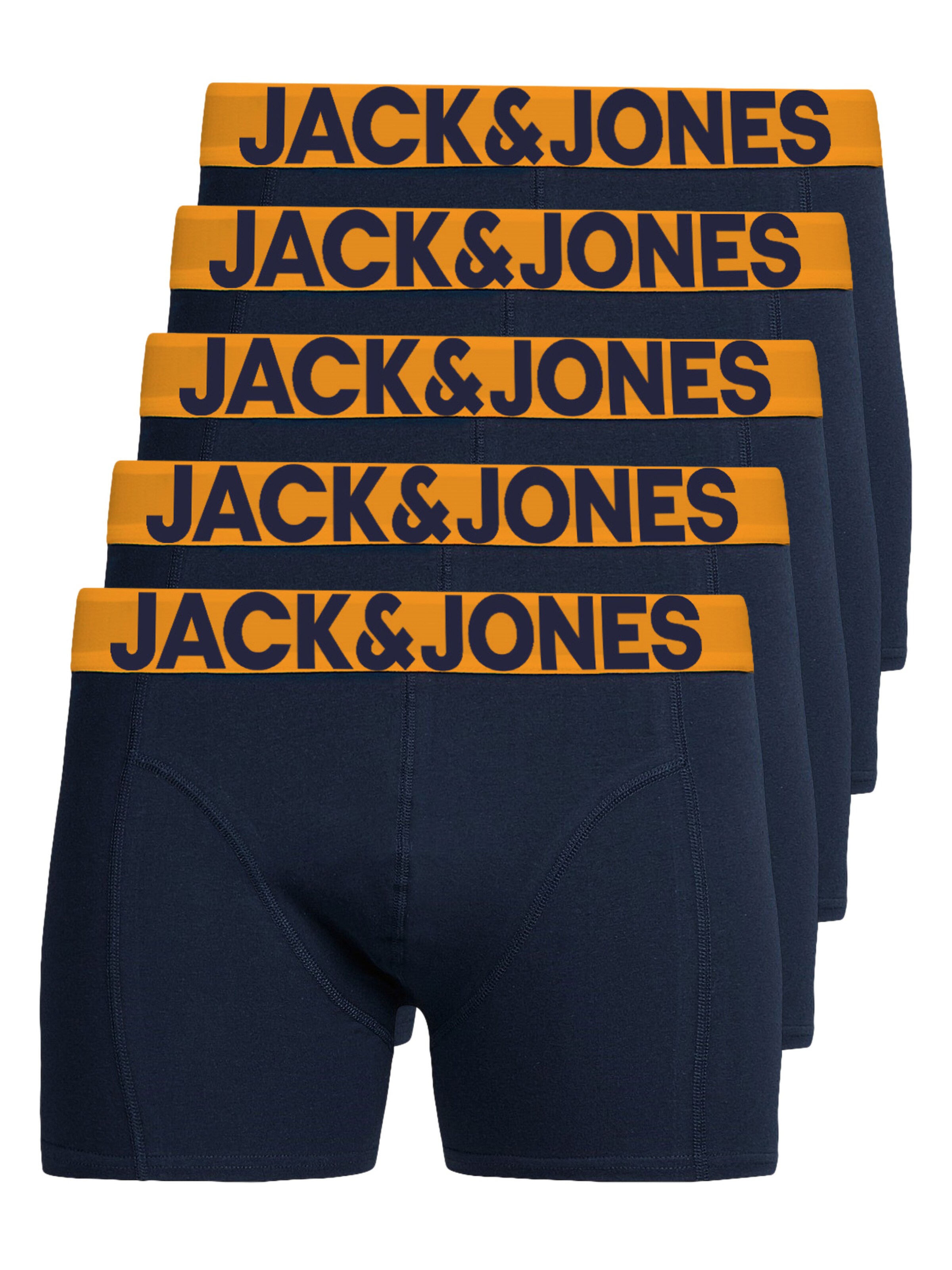 JACK & JONES Boxer shorts 'JJSolid' in Blue: front