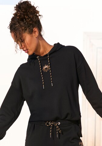 BUFFALO Sweatshirt in Schwarz