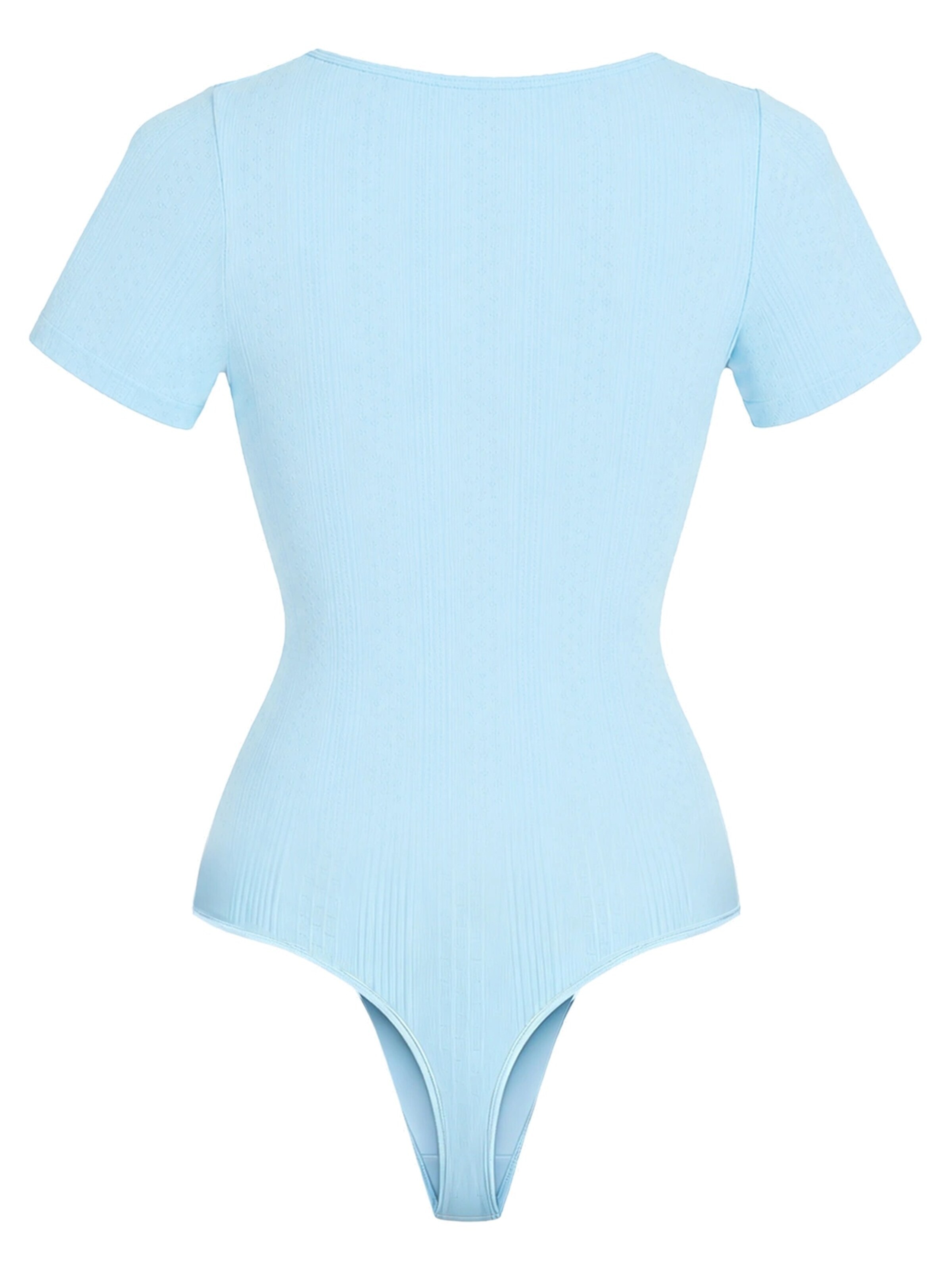 Body modellante 'T-Shirt Bodysuit Sculpting Shapewear with String' di cfab in blu