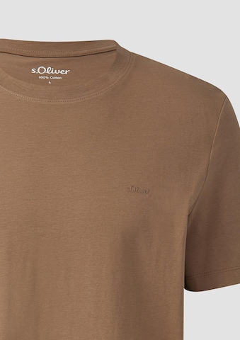 T-Shirt s.Oliver en marron