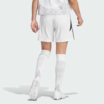 Regular Pantalon de sport 'Tiro 24' ADIDAS PERFORMANCE en blanc