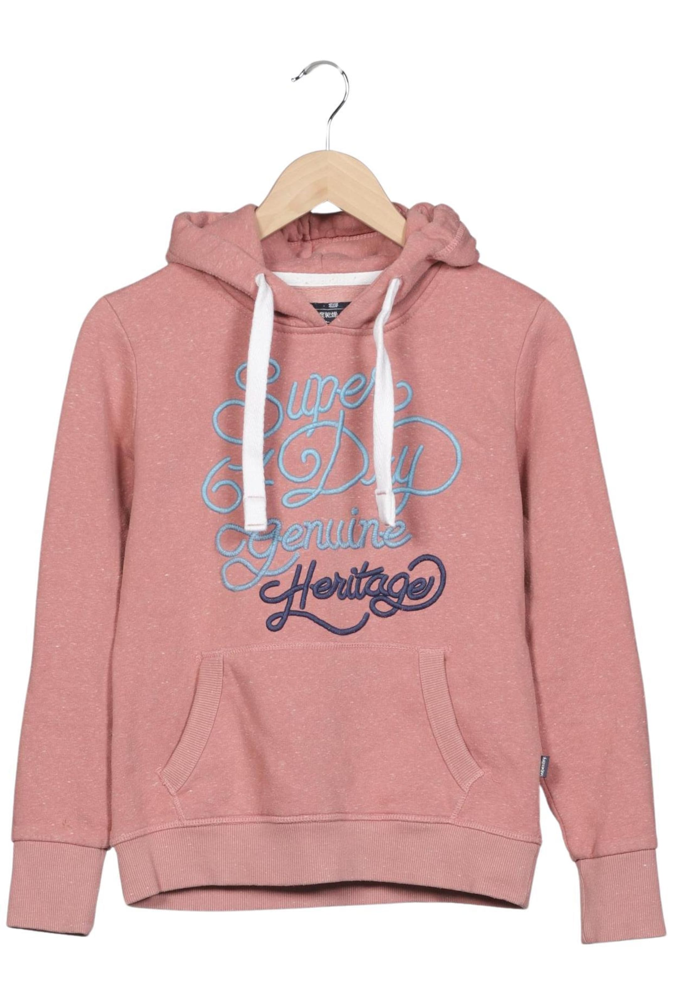 Superdry & Co Sweatshirt & Zip-Up Hoodie in L in Pink: front