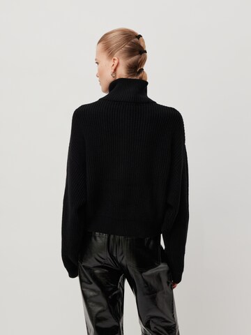 LeGer by Lena Gercke Knit Cardigan 'Cindy' in Black