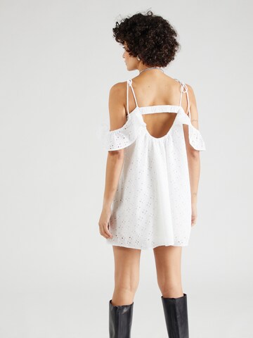 Monki Dress in White