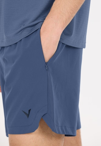 Virtus Regular Workout Pants 'Spier V3' in Blue