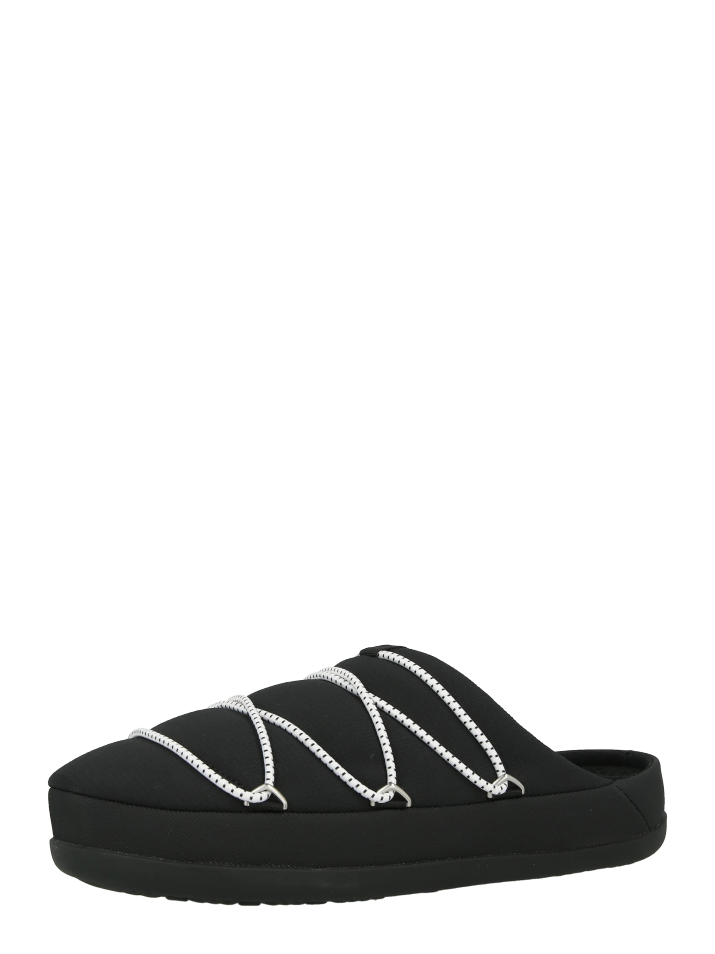 Mule MOON BOOT en noir : devant