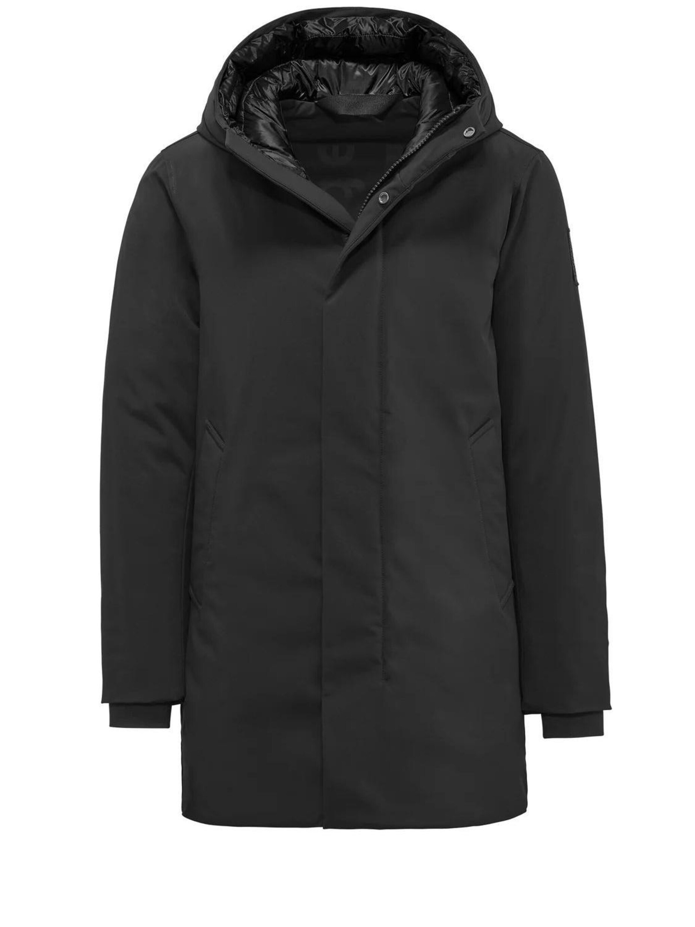 Regular fit Giacca invernale di BOMBOOGIE in nero: frontale