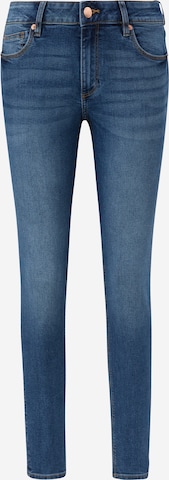 Skinny Jean QS en bleu : devant