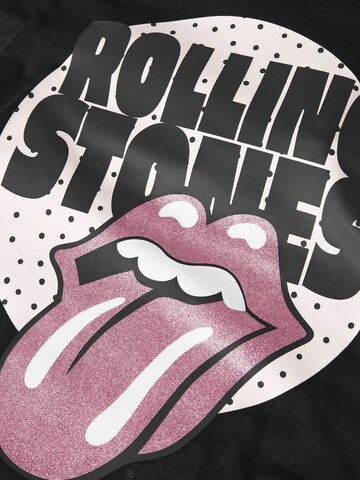 NAME IT - Camiseta 'The Rolling Stones' en negro