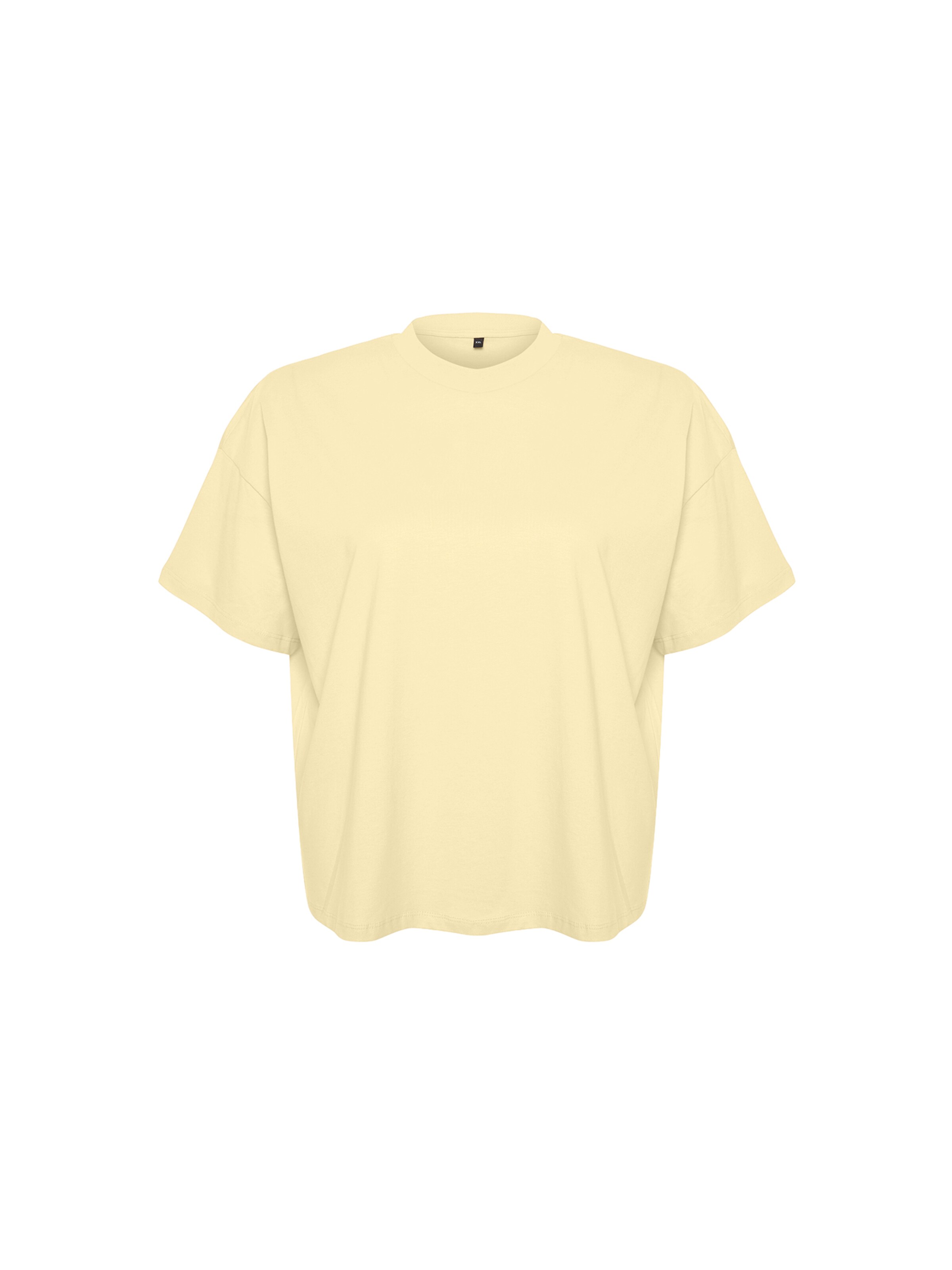 Trendyol Curve - Camiseta en amarillo: frente