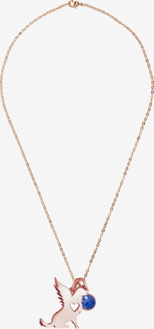 Gemshine Necklace in Gold: front