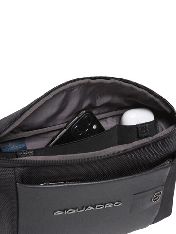 Piquadro - Bolso de hombro en negro