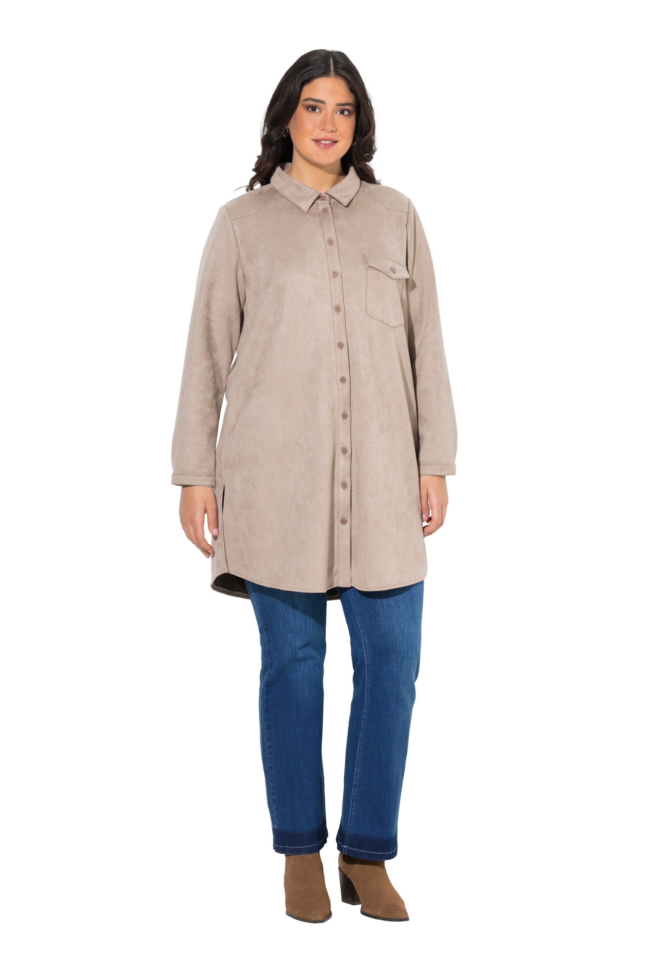 Ulla Popken Blouse in Beige