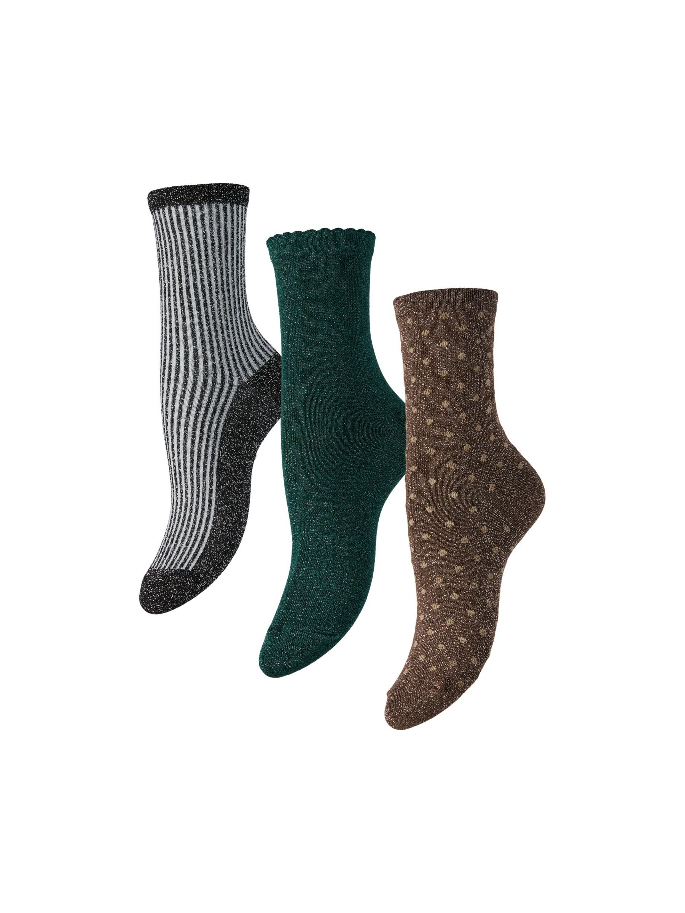 PIECES Sokker i sort: forside